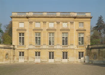 View of the Courtyard Facade of the Petit Trianon, built 1762-64